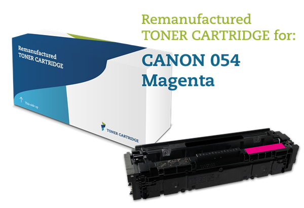 Magenta lasertoner CRG-054 - Canon - 1.200 sider.