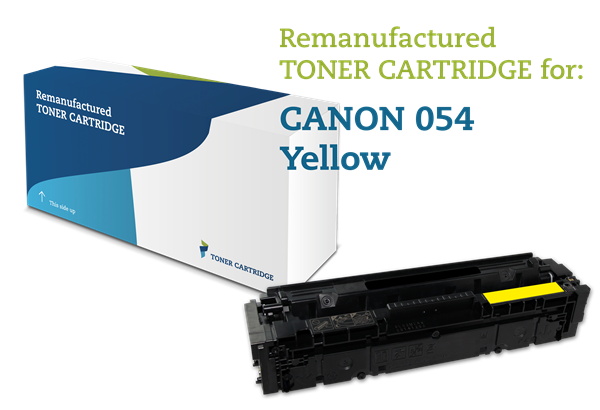 Gul lasertoner CRG-054 - Canon - 1.200 sider.