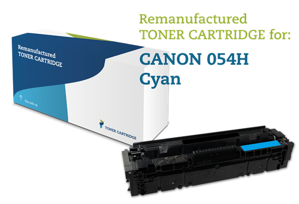 Cyan lasertoner CRG-054H - Canon - 2.300 sider.