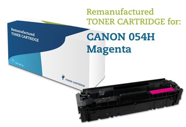 Magenta lasertoner CRG-054H - Canon - 2.300 sider.