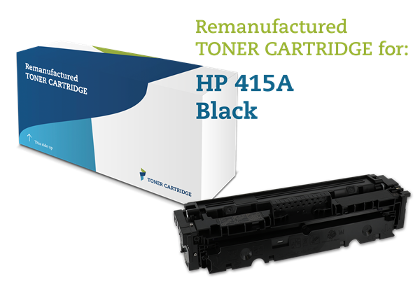 Sort lasertoner - HP W2030A / 415A - 2.400 sider