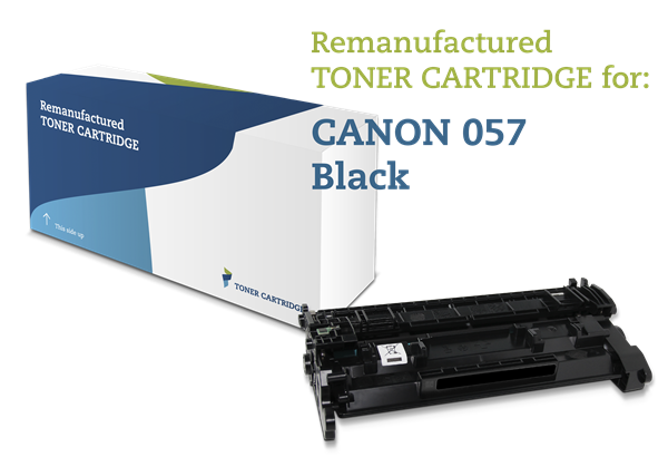 Sort lasertoner - Canon 057 - 3.100 sider.