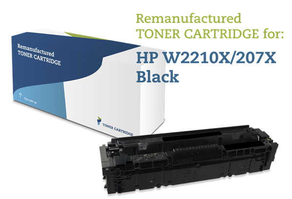 Sort lasertoner - HP W2210X - 3.150 sider