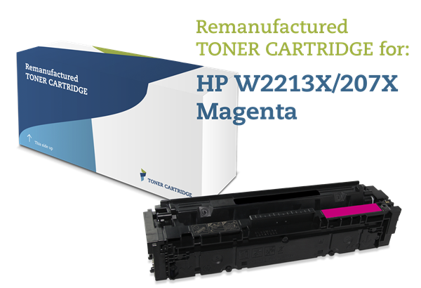 Magenta lasertoner - HP W2213X - 2.450 sider