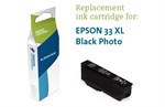 T3361 Epson genfyldt 33XL photo sort Blækpaktron 33XL