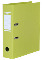 Lime brevordner bred A4 80mm