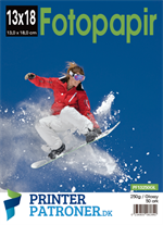 Glossy Fotopapir 13x18 - 50 ark