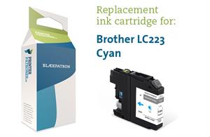 Cyan blækpatron - Brother LC-223C - 6 ml