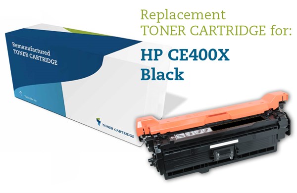 Sort lasertoner - HP 507X - 11.000 sider