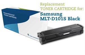 Sort lasertoner D101S - Samsung - 1.500 sider