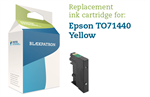 Gul blækpatron kompatible Epson T0714/894