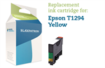 Gul kompatibel blækpatron T1294 til Epson