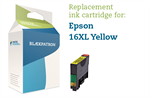 Gul blækpatron kompatibel 16XL til Epson 