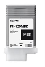 Mat sort blækpatron PFI-120MBK - Canon - 130ml.