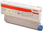 Gul  lasertoner - OKI 46471101 - 7.000 sider