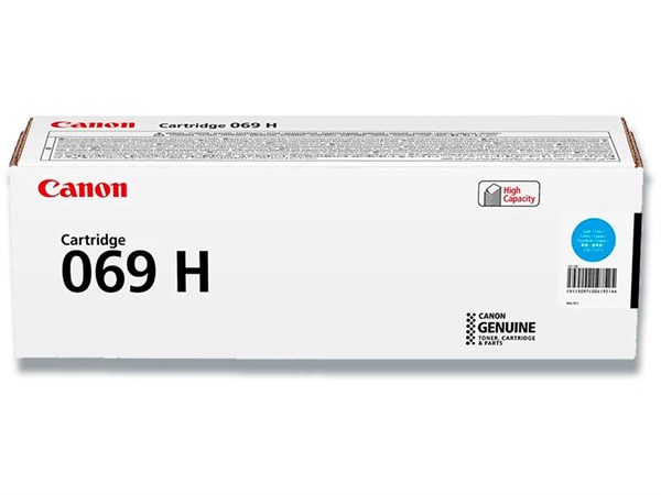 Cyan lasertoner 069 H C - Canon - 5.500 sider.