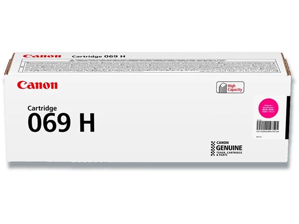 Magenta lasertoner 069 H M - Canon - 5.500 sider.