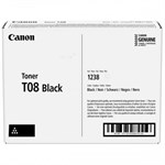 Sort lasertoner - Canon T08 - 11.000 sider.