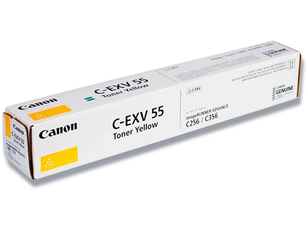 Gul lasertoner C-EXV55 - Canon - 23.000 sider.