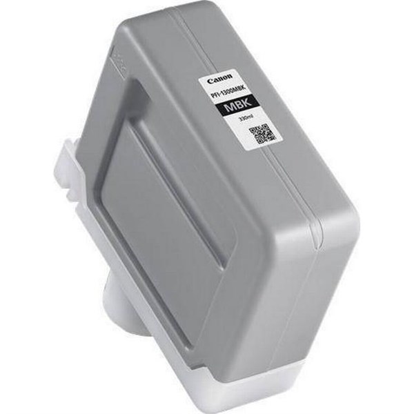 Mat sort blækpatron - Canon PFI-1300MBK - 330ml