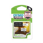 Sort på hvid DYMO Durable D1-tape 12 mm D1-tape (1978364)