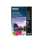 <b>Matte</B> fotopapir inkjet A3 - Epson - <br>167gr. - 50 ark