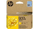 Gul blækpatron - HP nr.937e - 1.650 sider