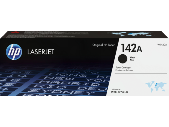 Sort lasertoner - HP 142A - 950 sider