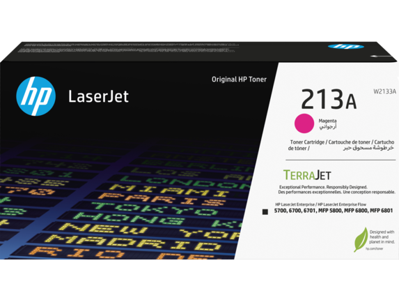 Magenta lasertoner - HP nr.213A - 3.000 sider