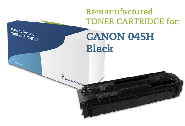 Sort lasertoner - Canon 045H - 2.800 sider.