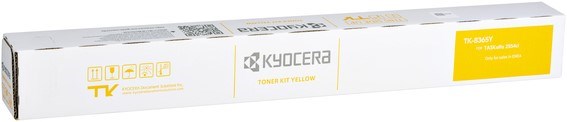 Gul lasertoner TK-8365Y - Kyocera - 12.000 sider