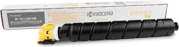 Gul lasertoner TK-8545Y - Kyocera - 20.000 sider