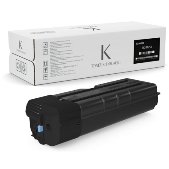 Sort lasertoner TK-8725K - Kyocera - 70.000 sider