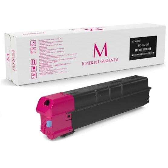 Magenta lasertoner TK-8725M - Kyocera - 30.000 sider