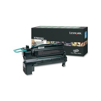 Sort lasertoner - Lexmark X792 - 20.000 sider