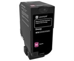 Magenta lasertoner - Lexmark 74C2SM0 - 7.000 sider