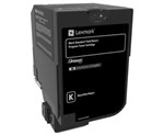 Sort lasertoner - Lexmark 74C2SK0 - 7.000 sider