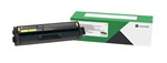 Gul lasertoner - Lexmark C3220 - 1.500 sider