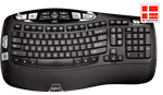 Logitech wireless tastatur K350 Wave