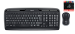 Logitech wireless tastatur+mus MK330