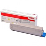 Gul lasertoner 46471113 - OKI - 5.000 sider.