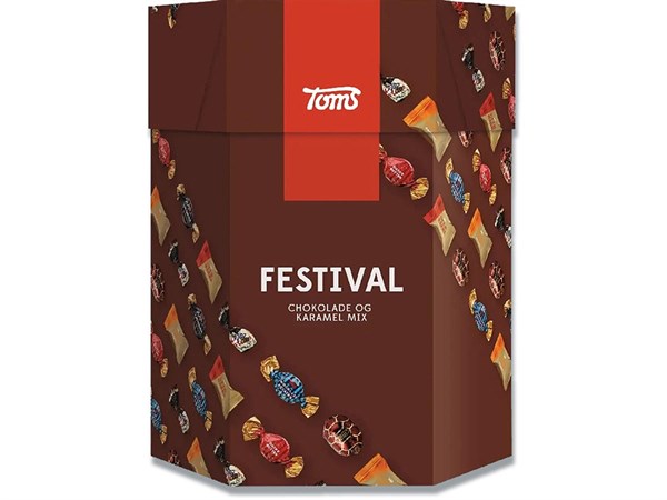 Chokolade - Toms Festival - 1,5 kg.