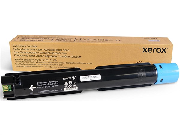 Cyan lasertoner - Xerox 006R01825 - 18.000 sider