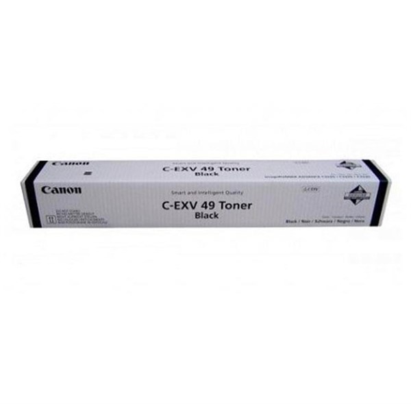 Sort lasertoner C-EXV49 - Canon - 36.000 sider.