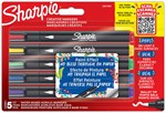 Sharpie Creative Acrylic Marker Assorted Colours Bullet tip 5 stk