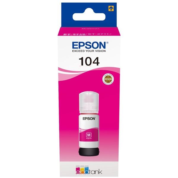 Magenta blæk - Epson T00P340 - 65 ml.