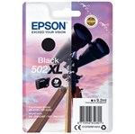 Sort blækpatron - Epson 502XL billig og nemt