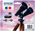 4-Pak B/C/M/Y T502XL patroner - Epson - 1x4,6+3x3,3ml billig og let