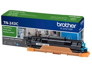 Cyan lasertoner - Brother TN243C - 1000 sider