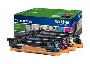 4-Pak B/C/M/Y toner - Brother TN243<i> SAMPAK</i>  - 4x1000 sider